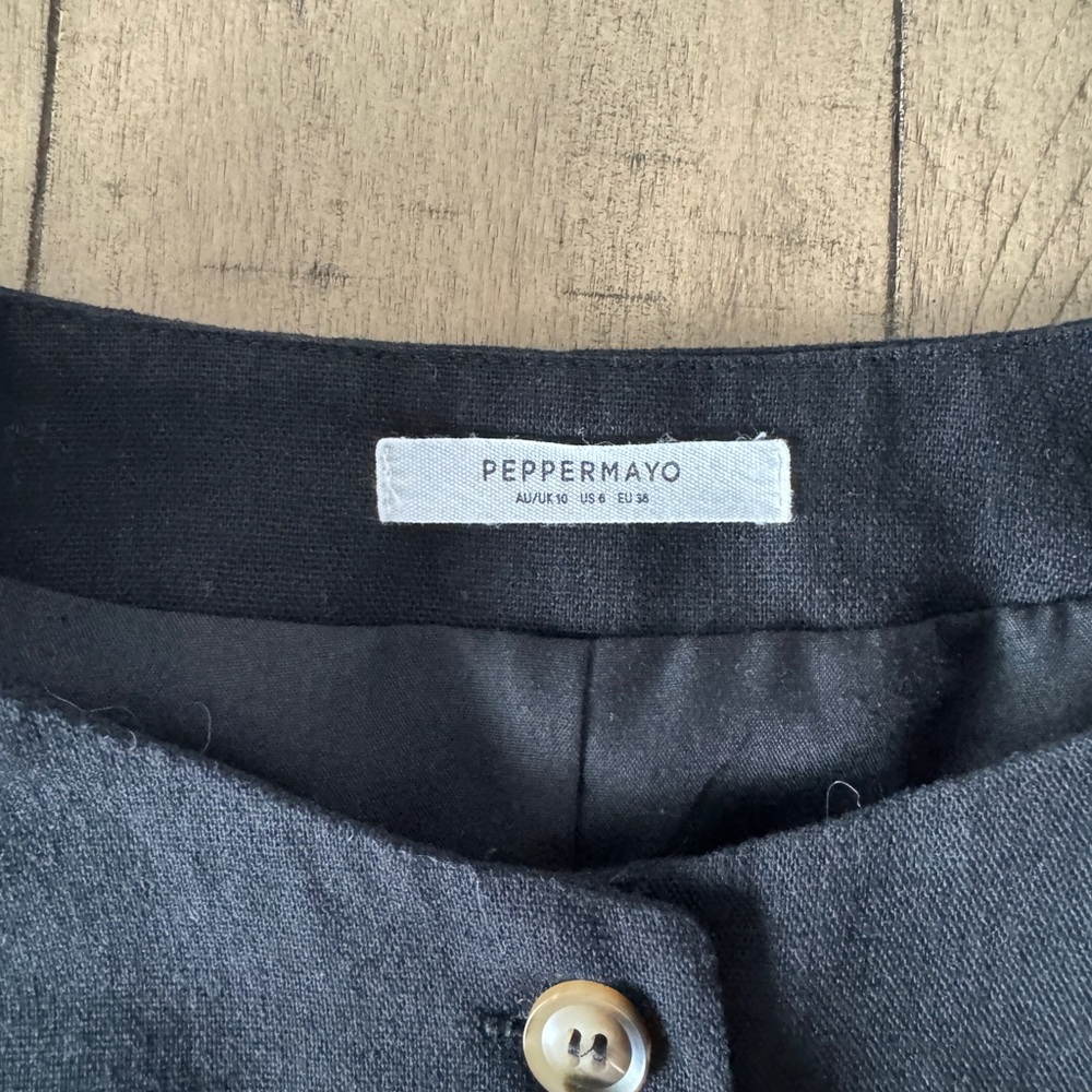 Peppermayo Black Button-Up Set - Picture 9 of 13